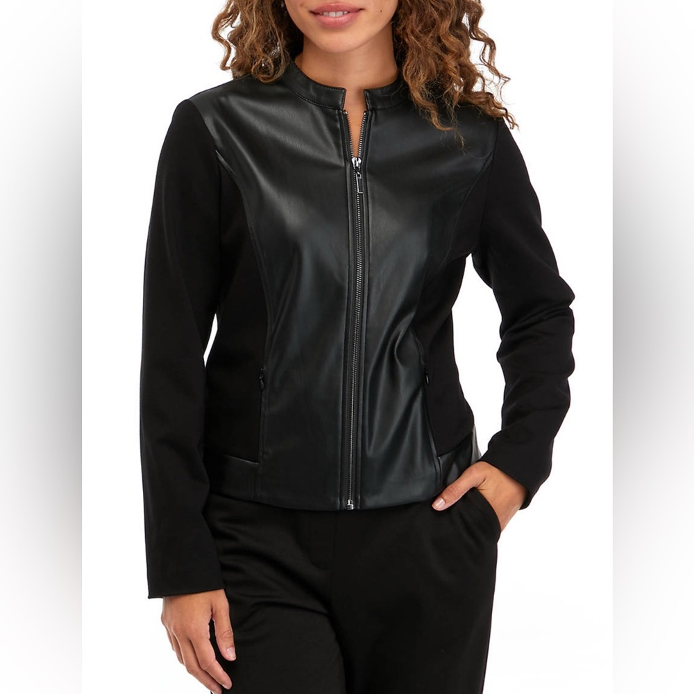 Anne Klein Zip Up Jacket 2X